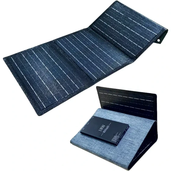 تصویر 3 از پنل خورشیدی قابل حمل مخصوص کمپ و سفر